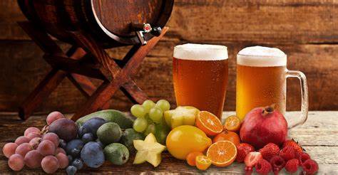 <b>Fruit beer brewing process</b>